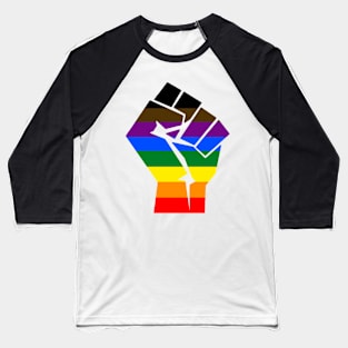 BLACK LIVES PRIDE - BLM FIST Baseball T-Shirt